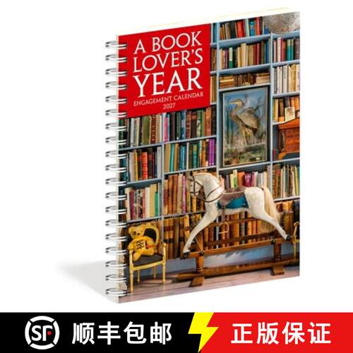 【3-4周达】A Book Lover's Year Engagement Calendar 2027 : A Year of Literary Quotes, Trivia, History,... [9781523533329]