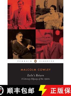 【3-4周达】Exile's Return: A Literary Odyssey of the 1920s [9780140187762]