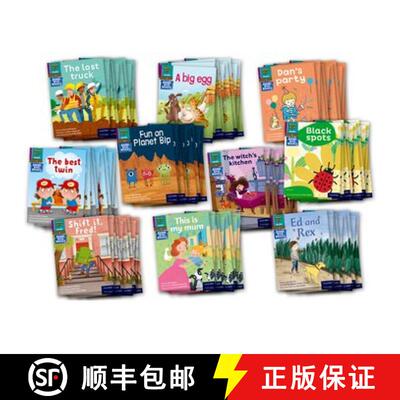 【3-4周达】Read Write Inc. Phonics Book Bag Books: Purple Set 2 Book Bag Books (Pack of 100) [9780198420095]