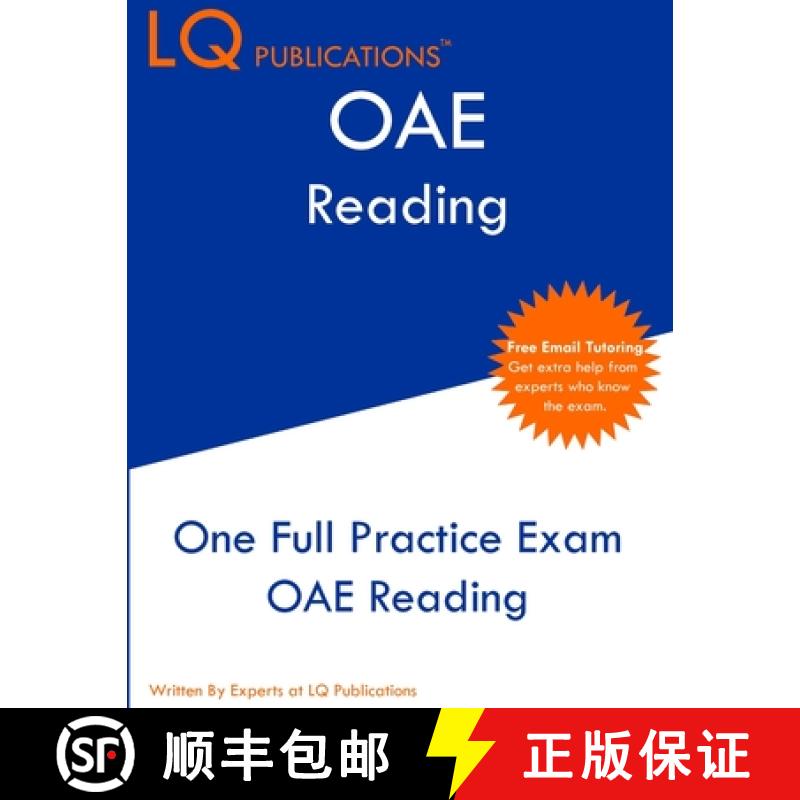 【3-4周达】OAE Reading: One Full Practice Exam - Free Online Tutoring - Updated Exam Questions [9781649263889]
