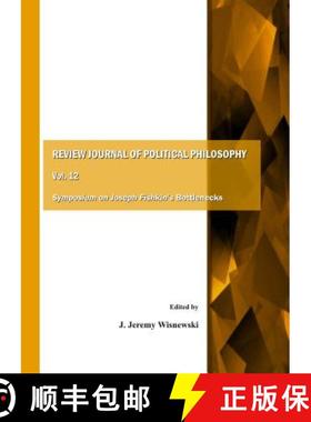 预订 Review Journal of Political Philosophy Vol. 12: Symposium on Joseph Fishkinâ (Tm)S Bottlenecks [9781443897433]