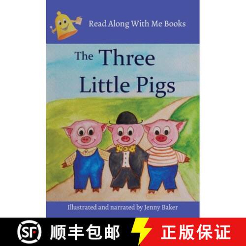 【3-4周达】The Three Little Pigs: Read Along With Me Books [9780645347807]