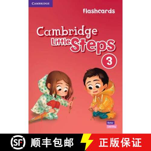 【3-4周达】Cambridge Little Steps Level 3 Flashcards [9781108736732]