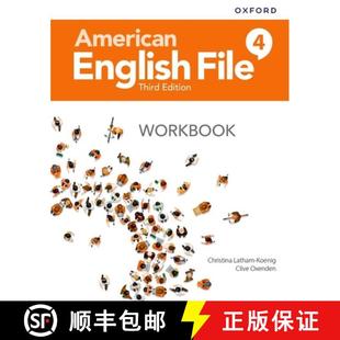 【3-4周达】American English File: Level 4: Workbook [9780194906913]