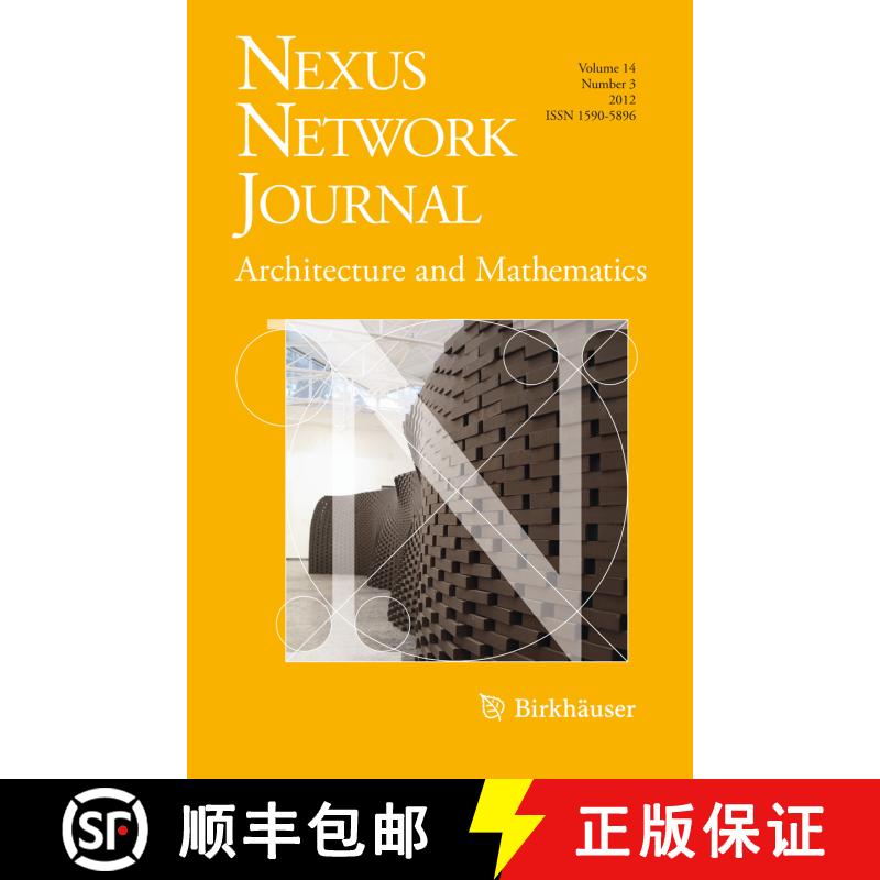 【3-4周达】Nexus Network Journal 14,3 : Architecture and Mathematics [9783034805810]图片