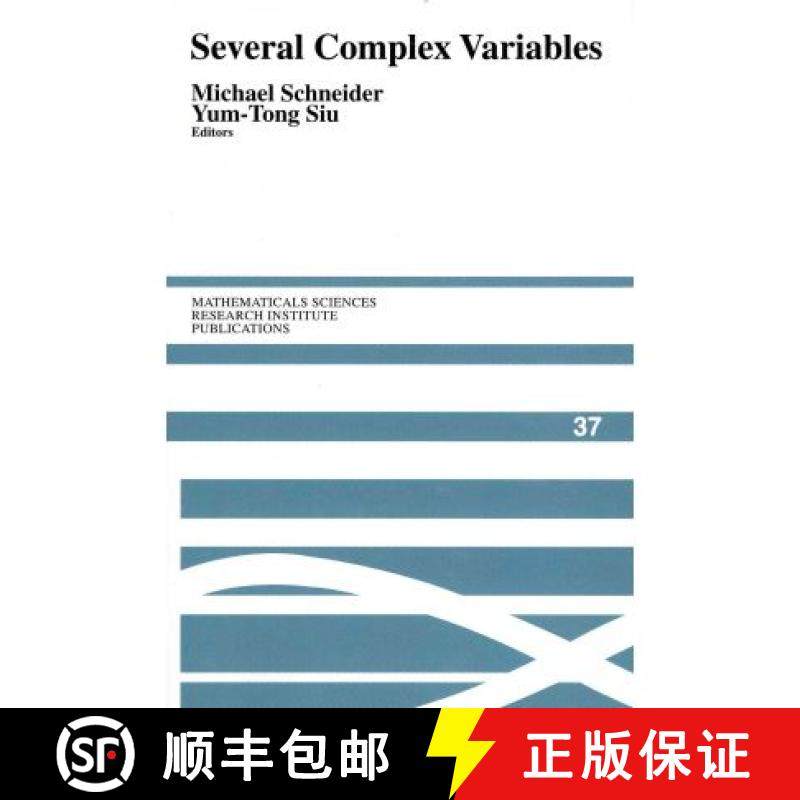 【3-4周达】Several Complex Variables: - Several Complex Variables [9780521153898]