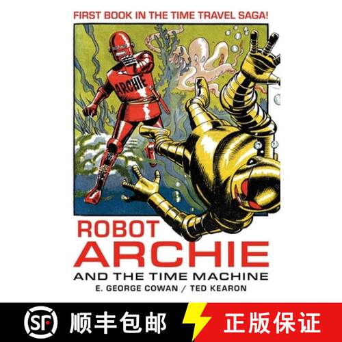 【3-4周达】Robot Archie and the Time Machine [9781837861699]