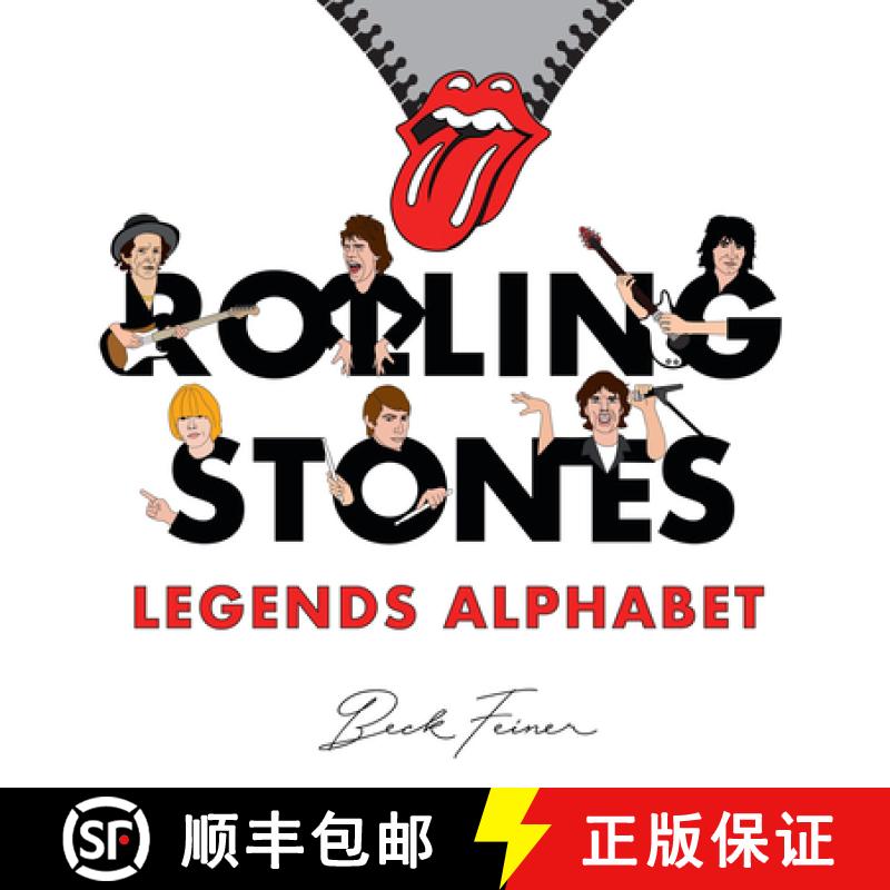 【3-4周达】Rolling Stones Legends Alphabet [9780645851458]
