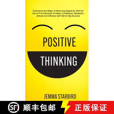 【3-4周达】Positive Thinking: Experience the Magic of Removing Negativity With the Use of Five Elemen... [9781989682449]