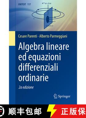 【3-4周达】Algebra lineare ed equazioni differenziali ordinarie (2a ed. 2019) (2a ed. 2019) [9788847039926]