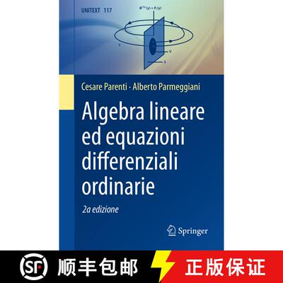 【3-4周达】Algebra lineare ed equazioni differenziali ordinarie (2a ed. 2019) (2a ed. 2019) [9788847039926]
