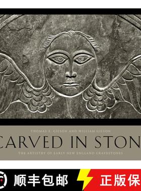 【3-4周达】Carved in Stone: The Artistry of Early New England Gravestones [9780819501240]