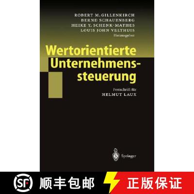 【3-4周达】Wertorientierte Unternehmenssteuerung : Festschrift für Helmut Laux [9783540207238]