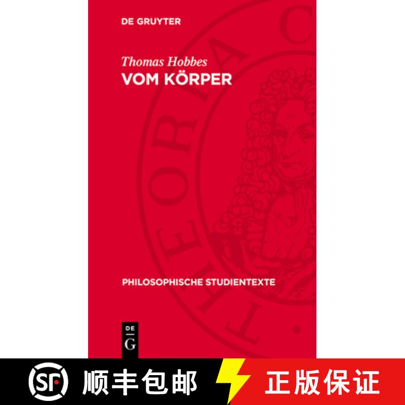 【3-4周达】Vom Körper: (Elemente Der Philosophie, Teil I) [9783112788202]