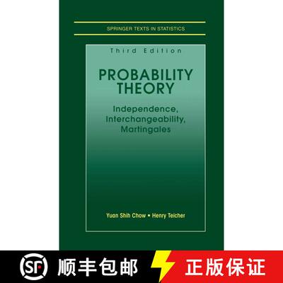 【3-4周达】Probability Theory (Third Edition 1997) [9780387406077]