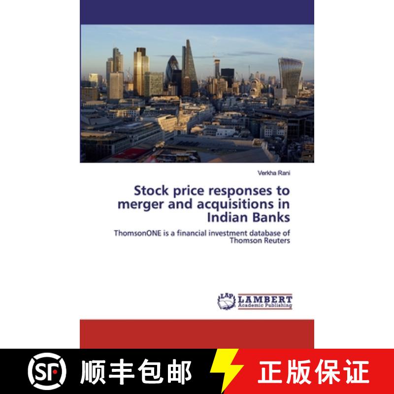 预订 Stock price responses to merger and acquisitions in Indian Banks [9786202554626]