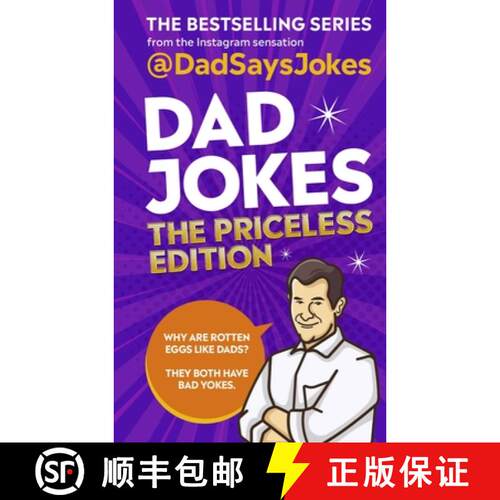 【3-4周达】精装 Dad Jokes: The Priceless Edition : The fifth collection from the Instagram sensation ... [9781788402583]