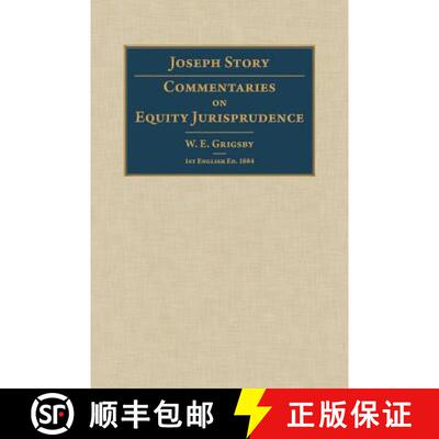 【3-4周达】精装 Commentaries on Equity Jurisprudence [9781584775942]