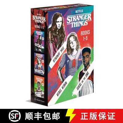 【3-4周达】怪奇物语1-3套装 Stranger Things Boxed Set, Books 1-3: Runaway Max, Rebel Robin, and Lucas ... [9798217025992]
