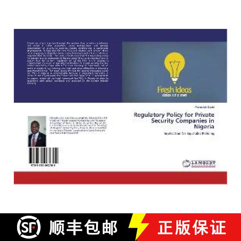 预订 Regulatory Policy for Private Security Companies in Nigeria [9783330062702]