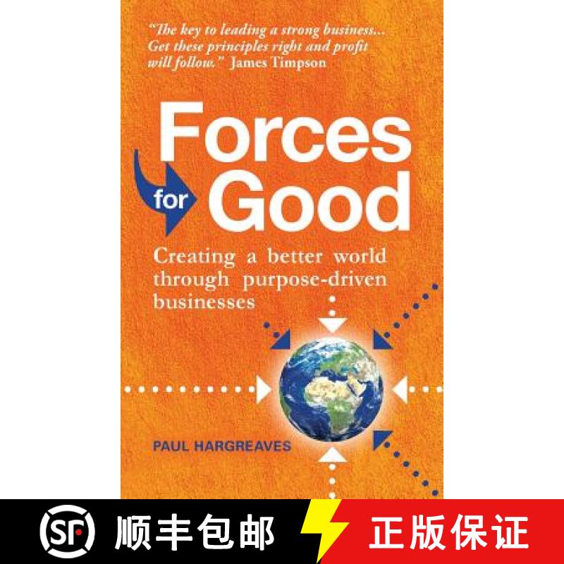 【2-3周达】Forces for Good: Creating a better world through purpose-driven businesses [9781912300211]
