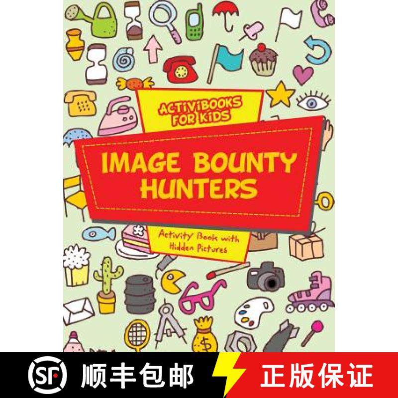 【3-4周达】Image Bounty Hunters: Activity Book with Hidden Pictures [9781683213604]