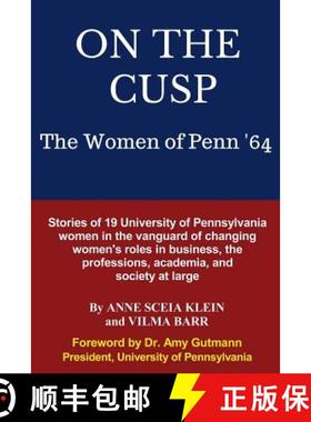 【3-4周达】On the Cusp: The Women of Penn '64 [9780692082317]
