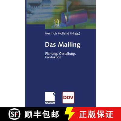 【3-4周达】Das Mailing: Planung, Gestaltung, Produktion [9783322824448]