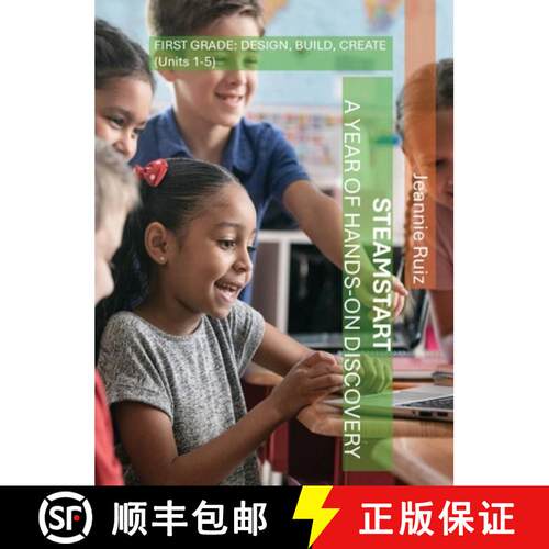 【3-4周达】精装 STEAMStart First Grade Units 1-5: Design, Build, Create [9781942357261]