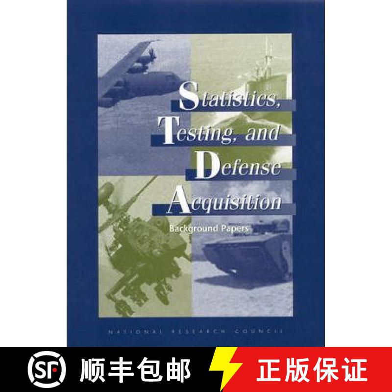 【3-4周达】Statistics, Testing, and Defense Acquisition: Background Papers [9780309066273]