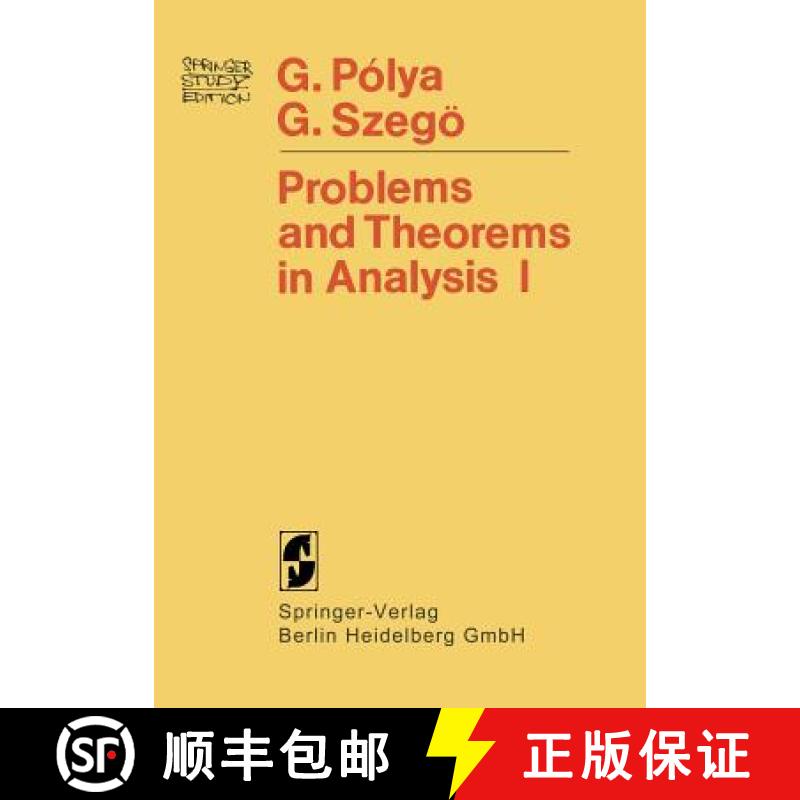 【3-4周达】Problems and Theorems in Analysis : Series · Integral Calculus · Theory of Functions [9780387902241]