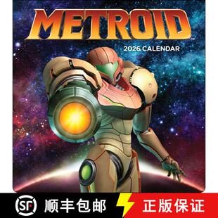 【3-4周达】Metroid 2026 Wall Calendar [9781419783487]