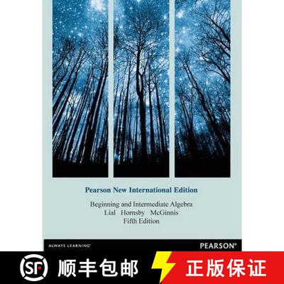 【3-4周达】Beginning and Intermediate Algebra: Pearson New International Edition [9781292040837]