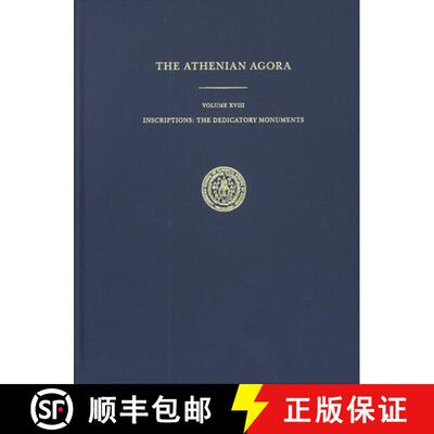 【3-4周达】精装 Inscriptions: The Dedicatory Monuments : The Athenian Agora 18 [9780876612187]