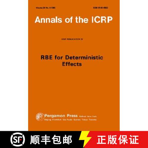 预订 ICRP Publication 58: RBE for Deterministic Effects [9780080401737]