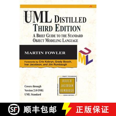 【3-4周达】UML Distilled: A Brief Guide to the Standard Object Modeling Language [9780321193681]