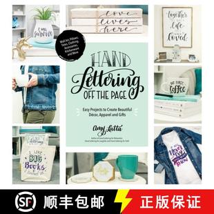 Easy Décor Projects Lettering the 9781645671749 and Gifts Hand Off Page Beautiful Create Apparel 4周达