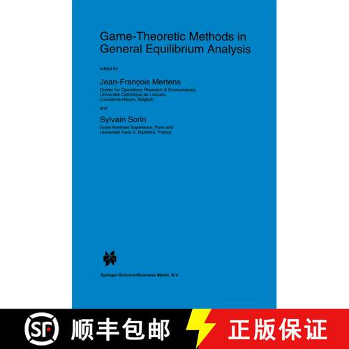 【3-4周达】精装 Game-Theoretic Methods in General Equilibrium Analysis [9780792330110]