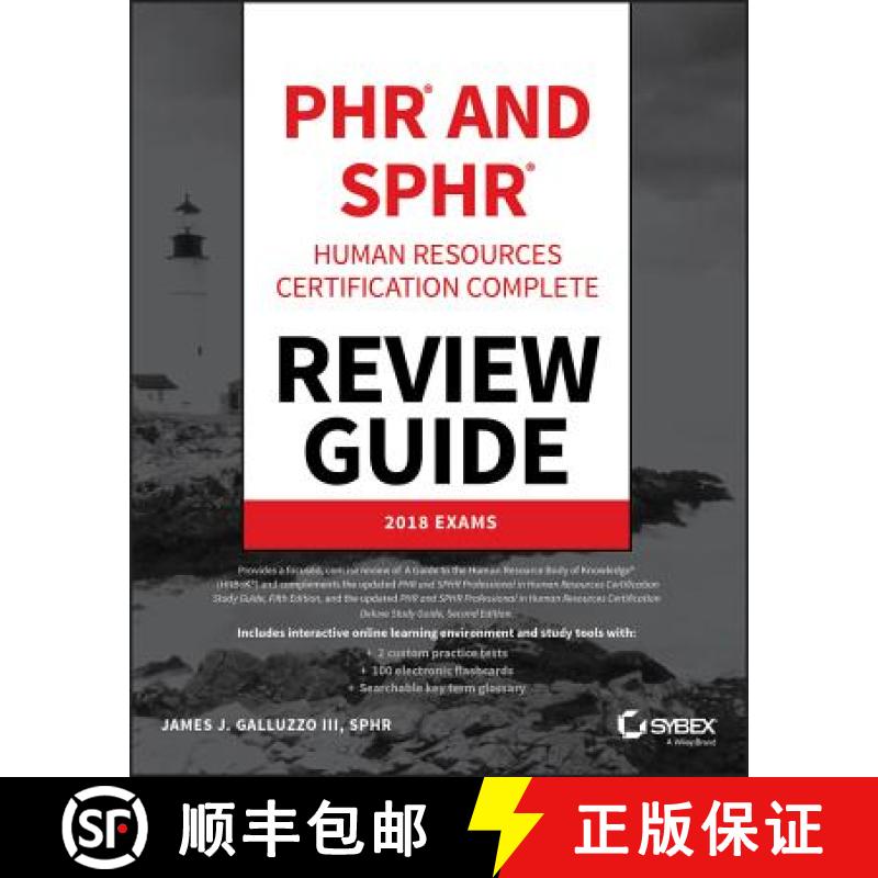 【3-4周达】Phr And Sphr Professional In Human Resources Certification Complete Review Guide - 2018 Ex... [9781119426684]