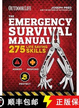 【3-4周达】The Emergency Survival Manual (Outdoor Life): 294 Life-Saving Skills Pandemic and Virus Pr... [9781616289546]