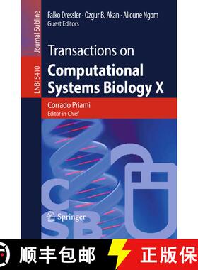 【3-4周达】Transactions on Computational Systems Biology X [9783540922728]