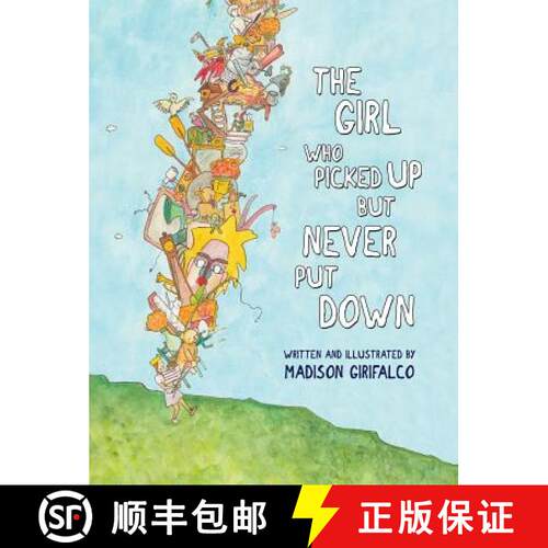 【3-4周达】精装 The Girl Who Picked Up But Never Put Down [9781732002777]