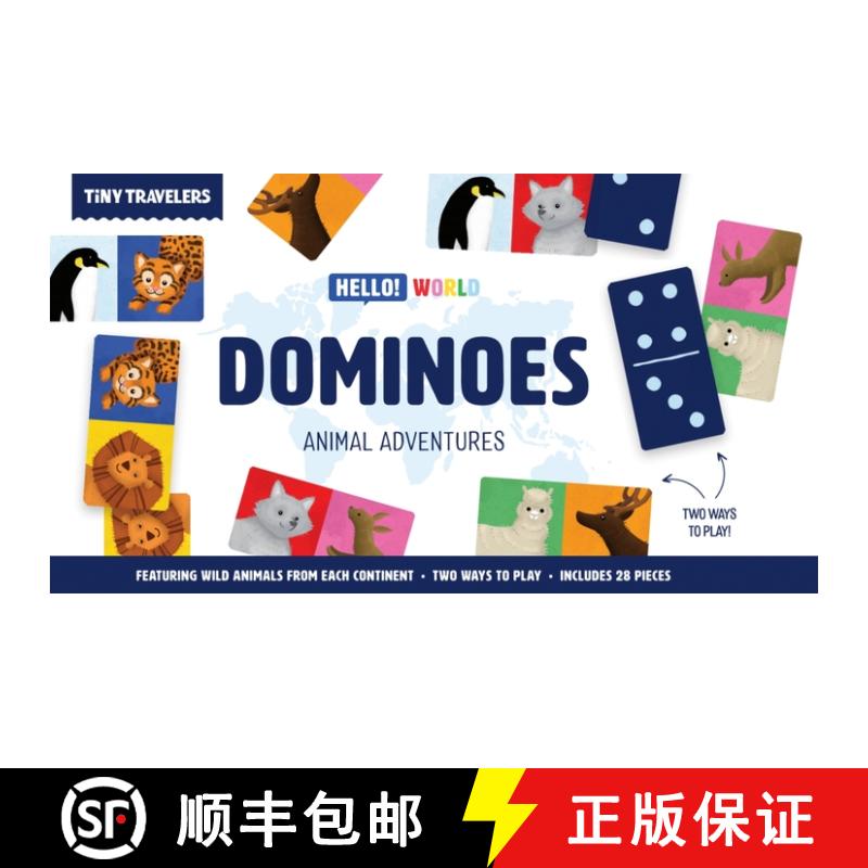 【3-4周达】Tiny Travelers Dominoes: Animal Adventures [9781945635991]
