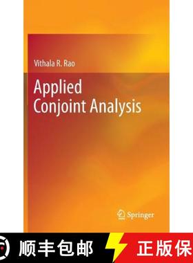 【3-4周达】Applied Conjoint Analysis [9783540877523]