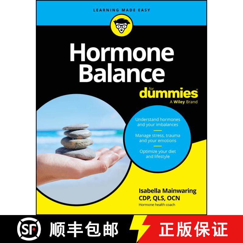 【3-4周达】Hormone Balance For Dummies [9781394303748] - 实物图