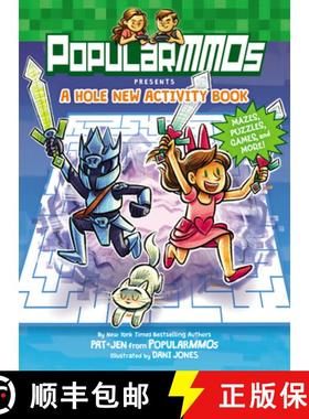 【3-4周达】PopularMMOs Presents a Hole New Activity Book: Mazes, Puzzles, Games, and More! [9780062916624]