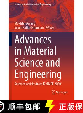【3-4周达】Advances in Material Science and Engineering : Selected articles from ICMMPE 2020 [9789811636431]