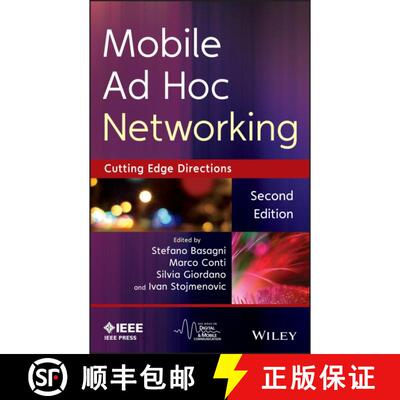 【3-4周达】精装 Mobile Ad Hoc Networking: Cutting Edge Directions, Second Edition [Wiley电子电气工程] [9781118087282]