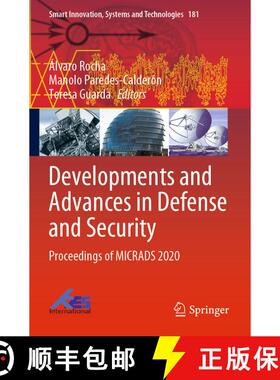 【3-4周达】Developments and Advances in Defense and Security : Proceedings of MICRADS 2020 (1st ed. 2... [9789811548772]