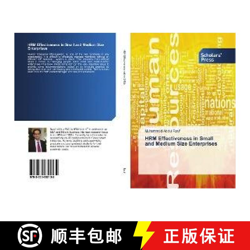 预订 HRM Effectiveness in Small and Medium Size Enterprises [9783330652132]